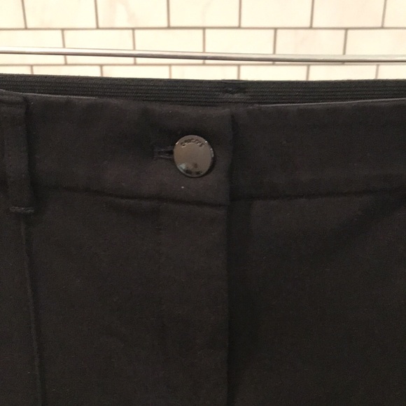 Chicos Black Pants Womens 0.5 So Slimming Stretch Classic Ankle Cropped - Picture 3 of 10